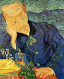 Dr. Paul Gachet by Vincent van Gogh — hand-painted portrait oil painting reproduction on canvas