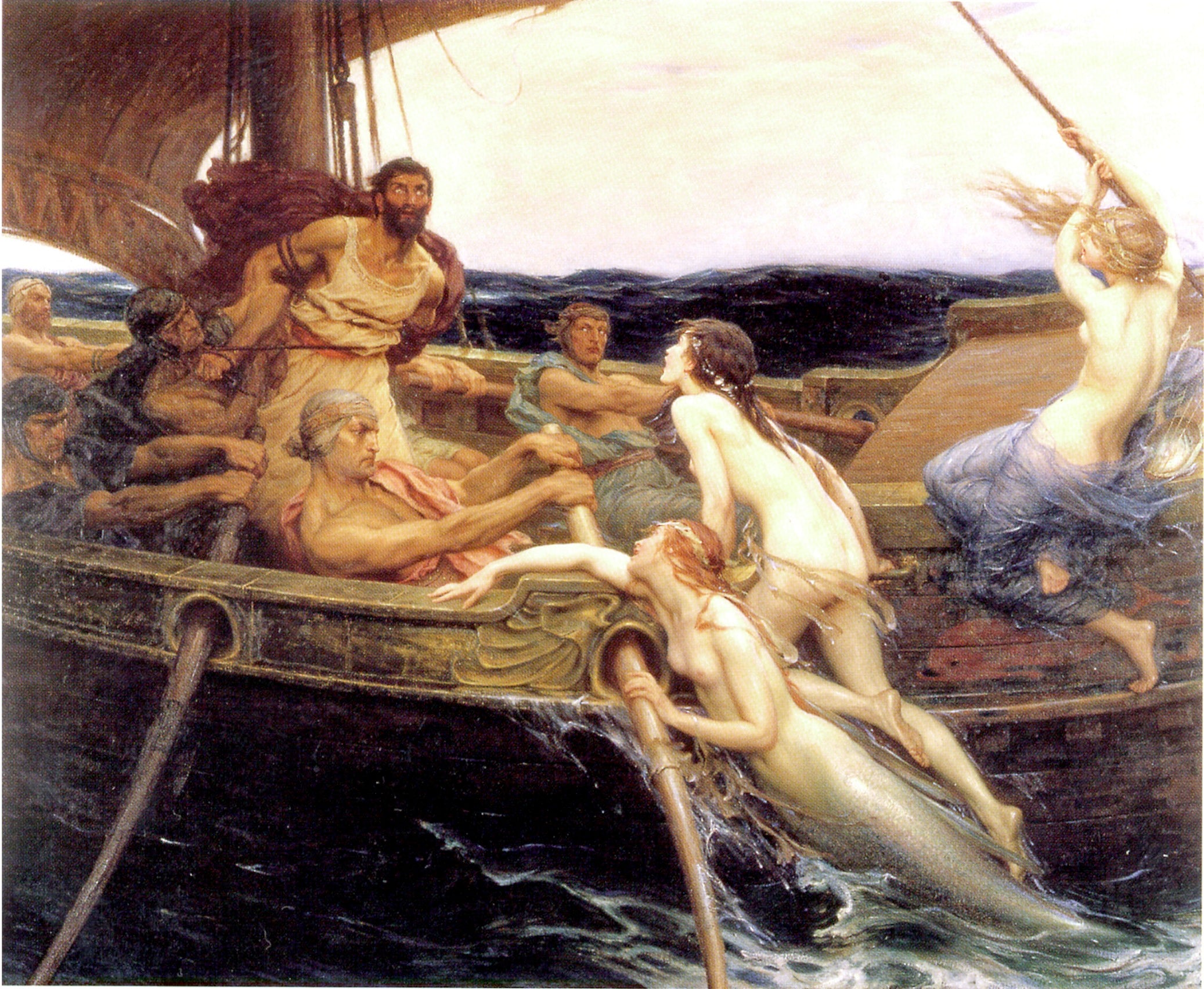 Ulysses and the Sirens - Herbert James Draper