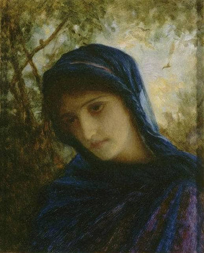 Dream at dusk by Ernest Hébert — oil painting reproduction