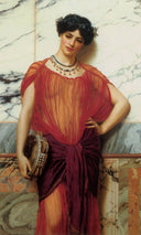 Drusilla by John William Godward — male oil painting wall art, Neoclassicism
