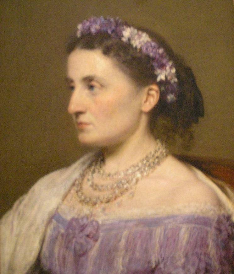 Duchess de Fitz James - Henri Fantin-Latour