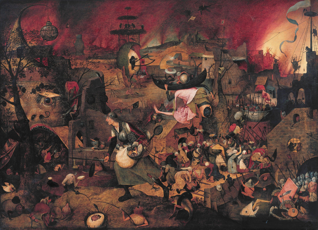 Dulle Griet (Mad Meg) by Pieter Bruegel the Elder — hand-painted cultural oil painting reproduction on canvas