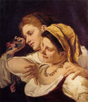 During Carnival by Mary Cassatt — female oil painting wall art, Realism