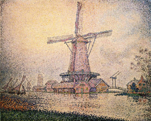 Dutch Mill at Edam - Paul Signac