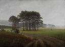The Noon by Caspar David Friedrich — hand-painted landscape oil painting reproduction on canvas