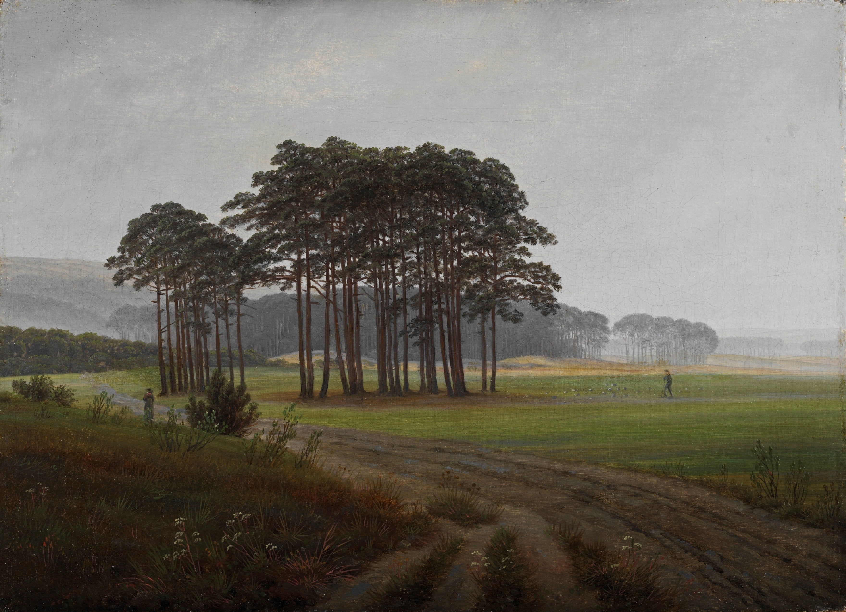 The Noon - Caspar David Friedrich