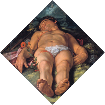 Dying Adonis by Hendrick Goltzius — oil painting reproduction