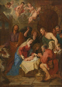The Adoration of the Shepherds by Gaspar de Crayer — hand-painted cultural oil painting reproduction on canvas