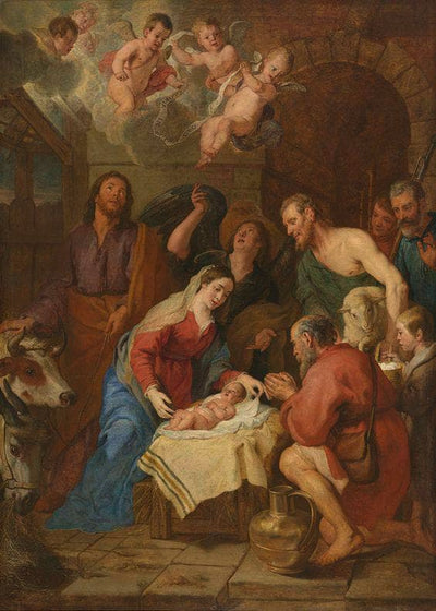 The Adoration of the Shepherds by Gaspar de Crayer — oil painting reproduction