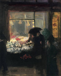 Easter Eve by John French Sloan — hand-painted botanical oil painting reproduction on canvas