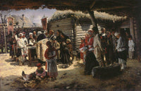Easter Mass by Vladimir Makovsky — hand-painted cultural oil painting reproduction on canvas