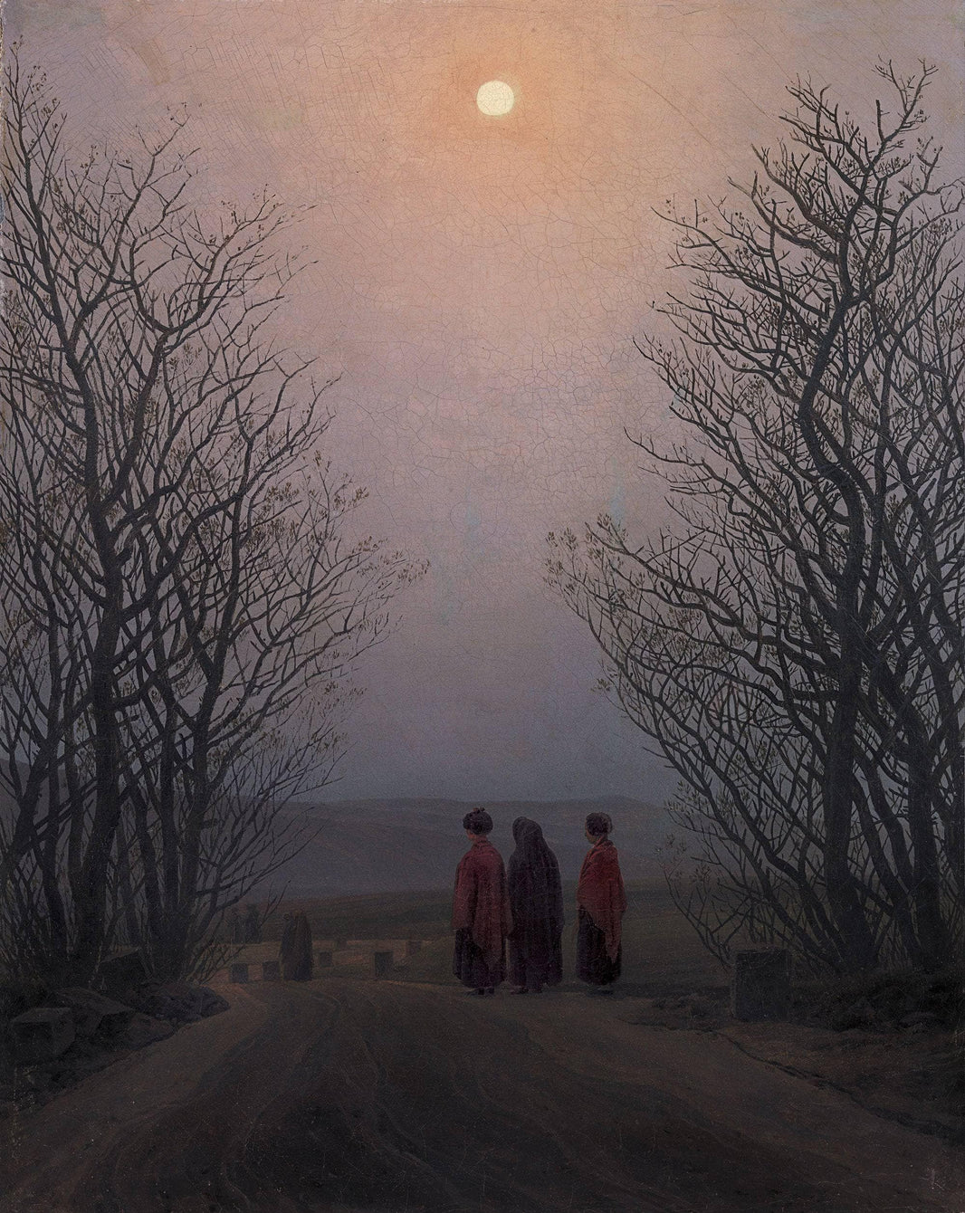 Easter Morning by Caspar David Friedrich — hand-painted abstract oil painting reproduction on canvas