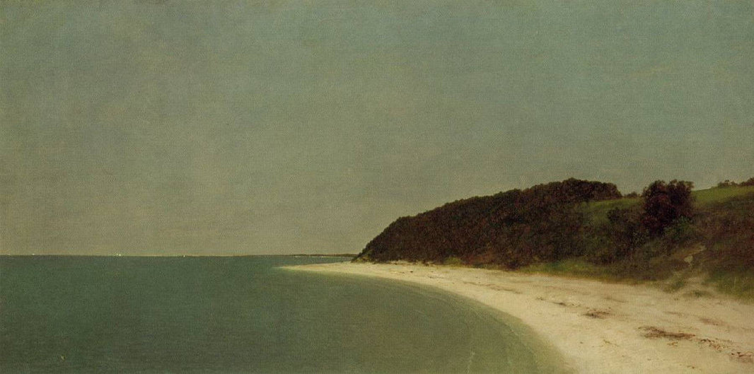Eaton's Neck, Long Island by John Frederick Kensett, hand-painted eco oil painting reproduction on canvas