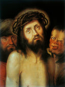 Ecce Homo by Hans Hoffmann — male oil painting wall art, Northern Renaissance
