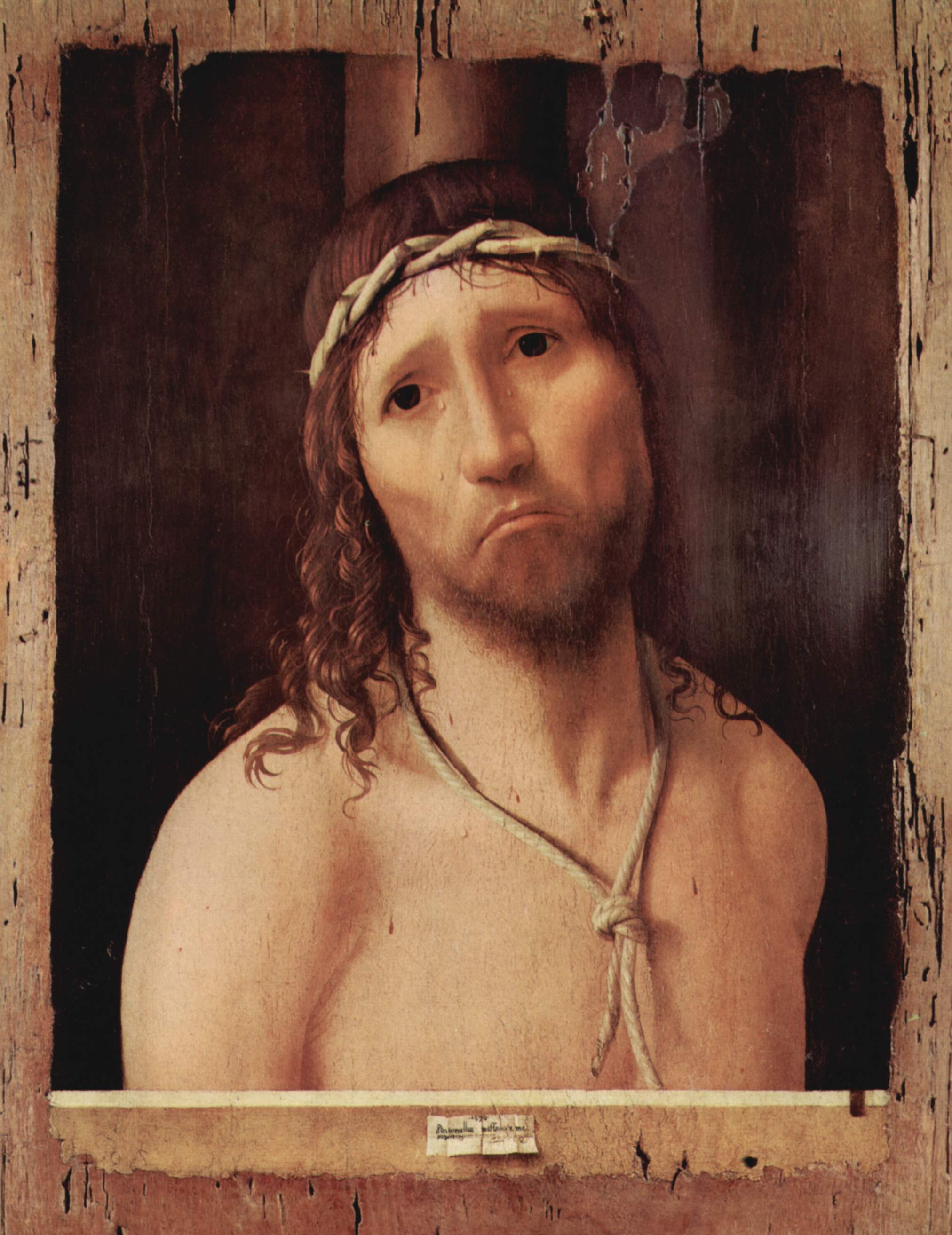 Ecce Homo - Antonello da Messina