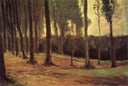 Edge of a Wood by Vincent van Gogh — forest oil painting wall art, Realism