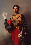 Edouard Andre by Franz Xaver Winterhalter — male oil painting wall art, Neoclassicism