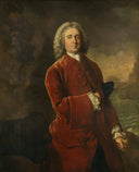 Edward Vernon by Thomas Gainsborough — male oil painting wall art, Rococo