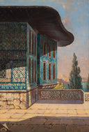 Eg2MIZkXcAAaZE9 by Sevket Dag — hand-painted architectural oil painting reproduction on canvas