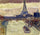 Eiffel Tower and The Seine in study