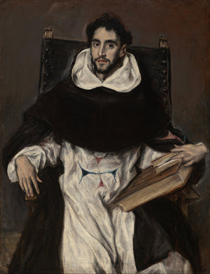 Portrait of Fray Hortensio Felix Paravicino - El Greco