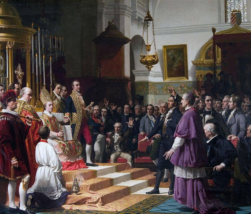 The Oath of the Cortes of Cádiz by José María Casado del Alisal — hand-painted cultural oil painting reproduction on canvas