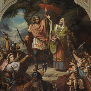 El Rey Don Pelayo En Covadonga