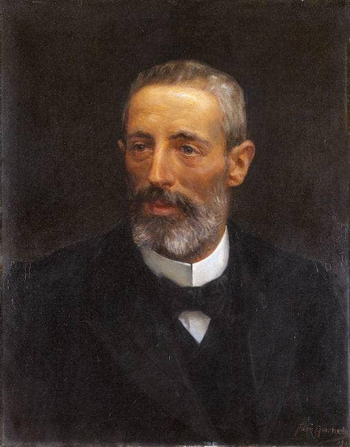 El Señor De Osacar by José Garnelo — hand-painted portrait oil painting reproduction on canvas