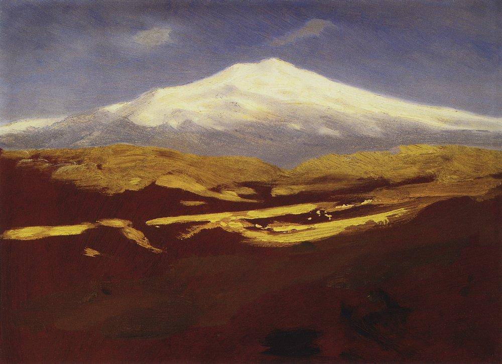 Elbrus in the daytime - Arkhyp Kuindzhi