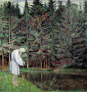Elder (Abraham, the Servant of God) by Mikhail Nesterov — hand-painted botanical oil painting reproduction on canvas