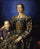 Eleanora da Toledo with her Son Giovanni in dining room