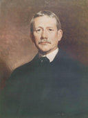 Elihu Root Mckinley by Raimundo de Madrazo — hand-painted portrait oil painting reproduction on canvas