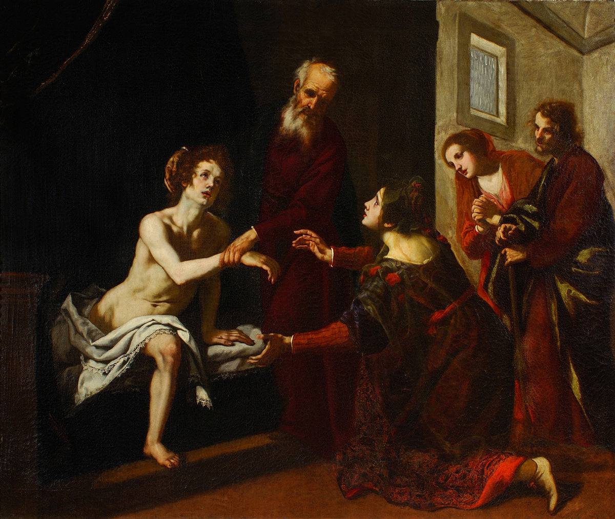 Elishaâs Resurrection of the Shunammite Womanâs Son - Jacopo Vignali