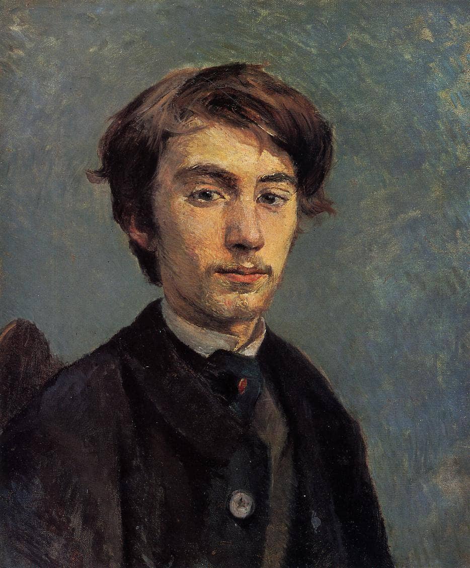 Emile Bernard by Henri de Toulouse-Lautrec — hand-painted portrait oil painting reproduction on canvas