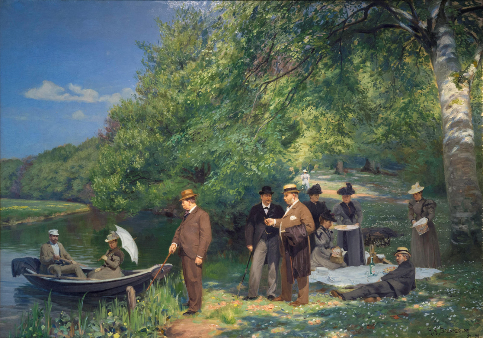 En Skovtur Ved Odense Å