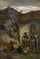 Encampment of Bohemians, In The Ruins of the Abbey of Saint Bavo (Ghent) in dining room