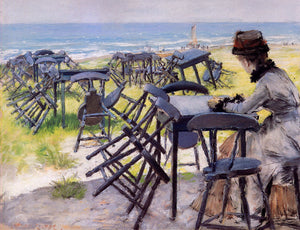 End of the season Sun - William Merritt Chase