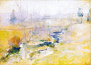 End of Winter by John Henry Twachtman — hand-painted botanical oil painting reproduction on canvas