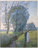 Engaged by Elin Danielson-Gambogi — rural oil painting wall art, Realism