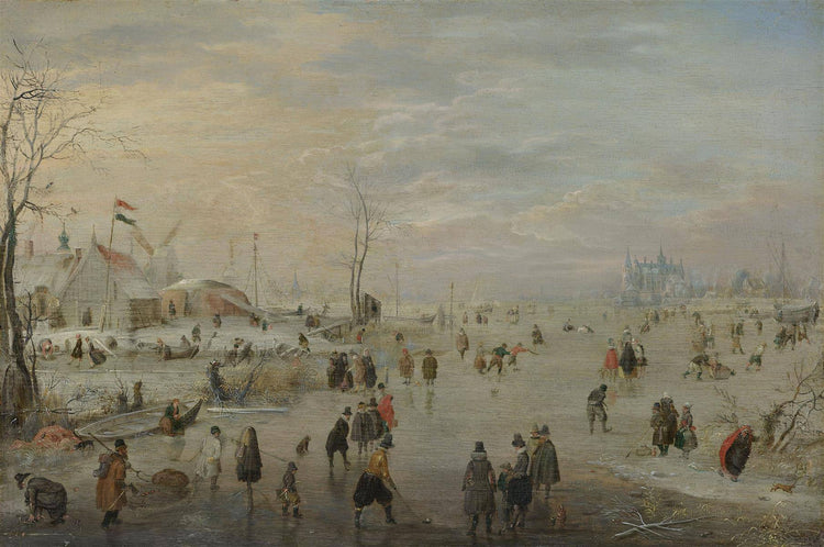 Enjoying the Ice - Hendrick Avercamp