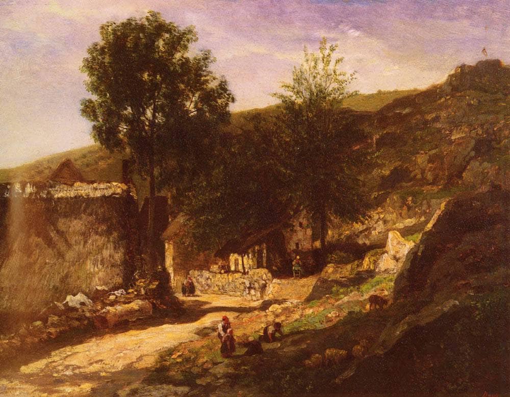 Entering The Village