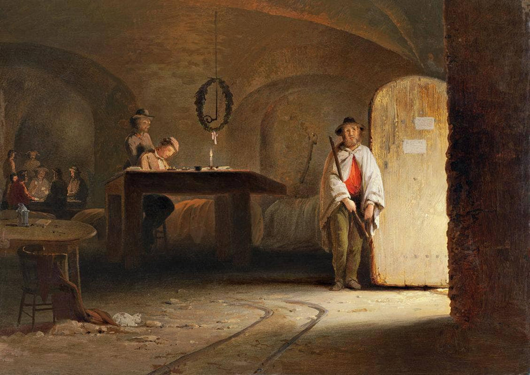 Entrance to Fort Sumter by Conrad Wise Chapman — hand-painted still oil painting reproduction on canvas