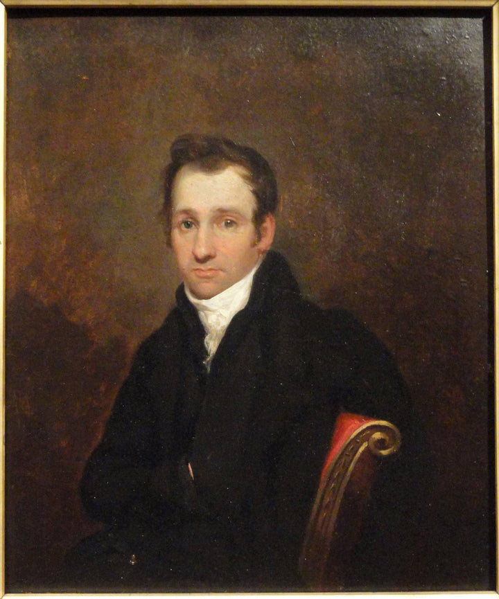 Erastus Torrey by Samuel Morse — hand-painted portrait oil painting reproduction on canvas