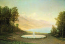 Eriklik the Fountain (Crimea) by Fyodor Vasilyev — seascapes oil painting wall art, Realism