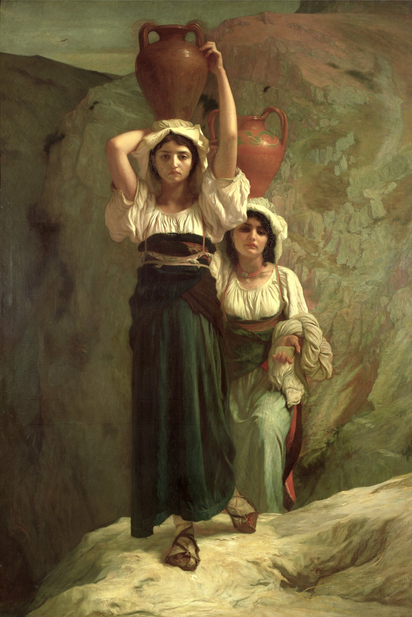 The girls of Alvito - Ernest Hébert