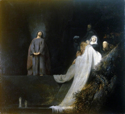 The Raising of Lazarus in living room