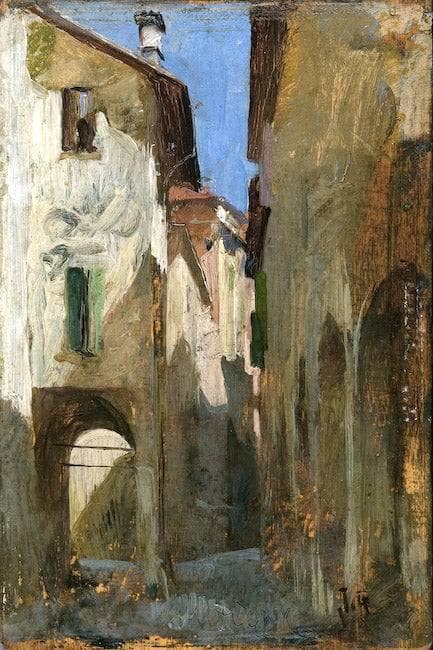 Estela by José Garnelo — hand-painted architectural oil painting reproduction on canvas