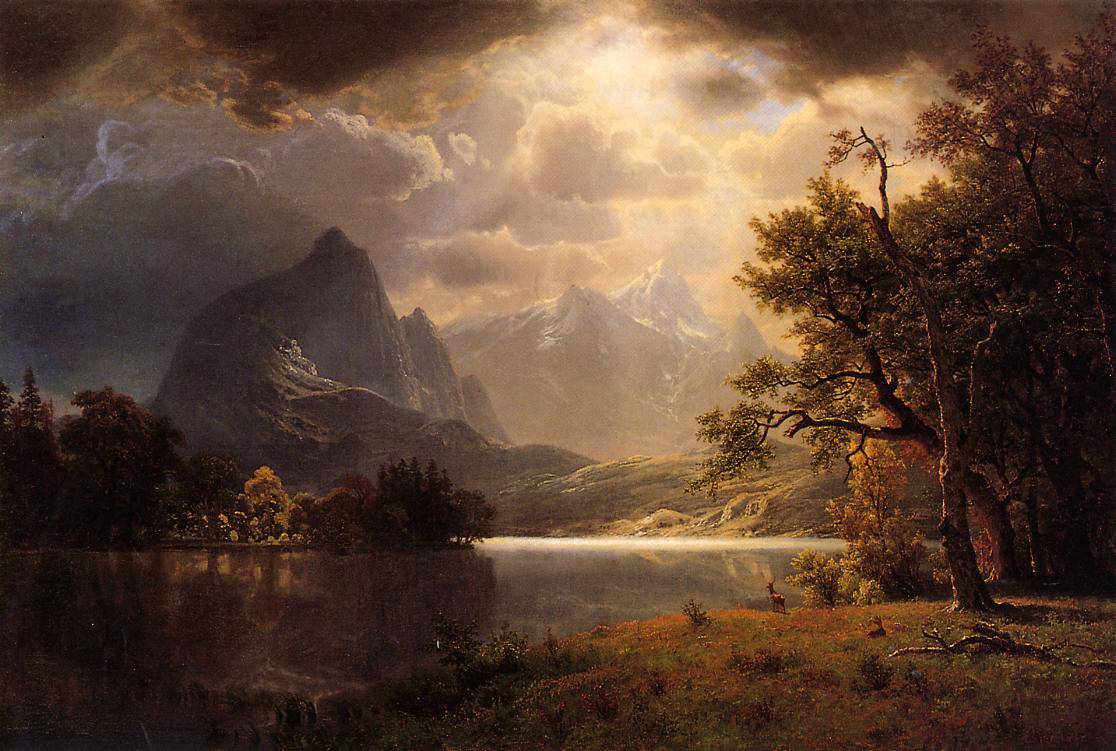 Estes Park, Colorado - Albert Bierstadt