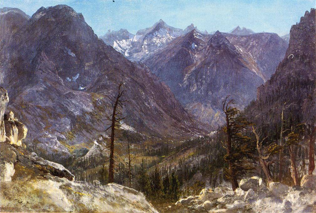 Estes Park, Colorado - Albert Bierstadt