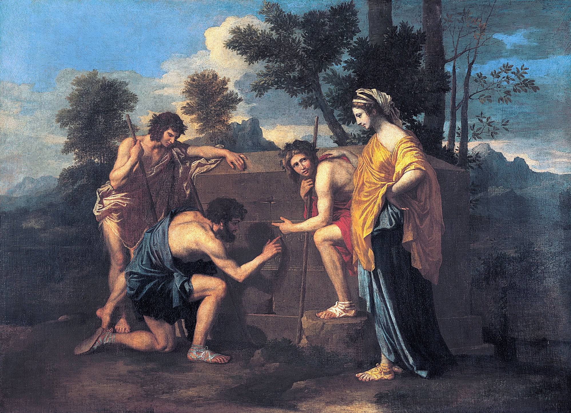 Et in Arcadia ego - Nicolas Poussin